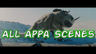 All Appa Scenes  | The Last Airbender