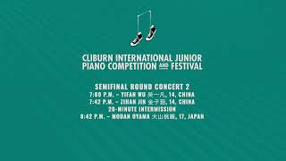 Semifinal Round Concert 1 – 2023 Cliburn International Junior Piano Competition and Festival