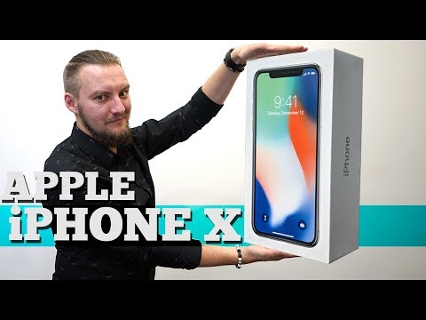 iPhone X распаковка и как жить без кнопки Home?