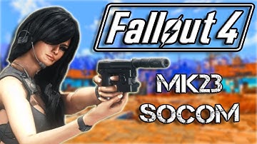 Fallout 4 Weapon Mods - MK23 SOCOM Pistol - Fallout 4 Weapon Mods PC