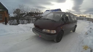 Обзор Toyota Previa (Estima) 2.4 AT (2TZ-FE) (1993.г.)