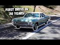 65 Impala is ON THE ROAD after 20 YEARS!