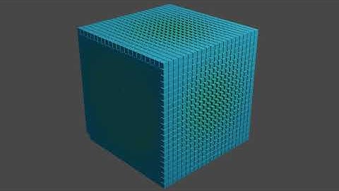 Distribute points on volume.