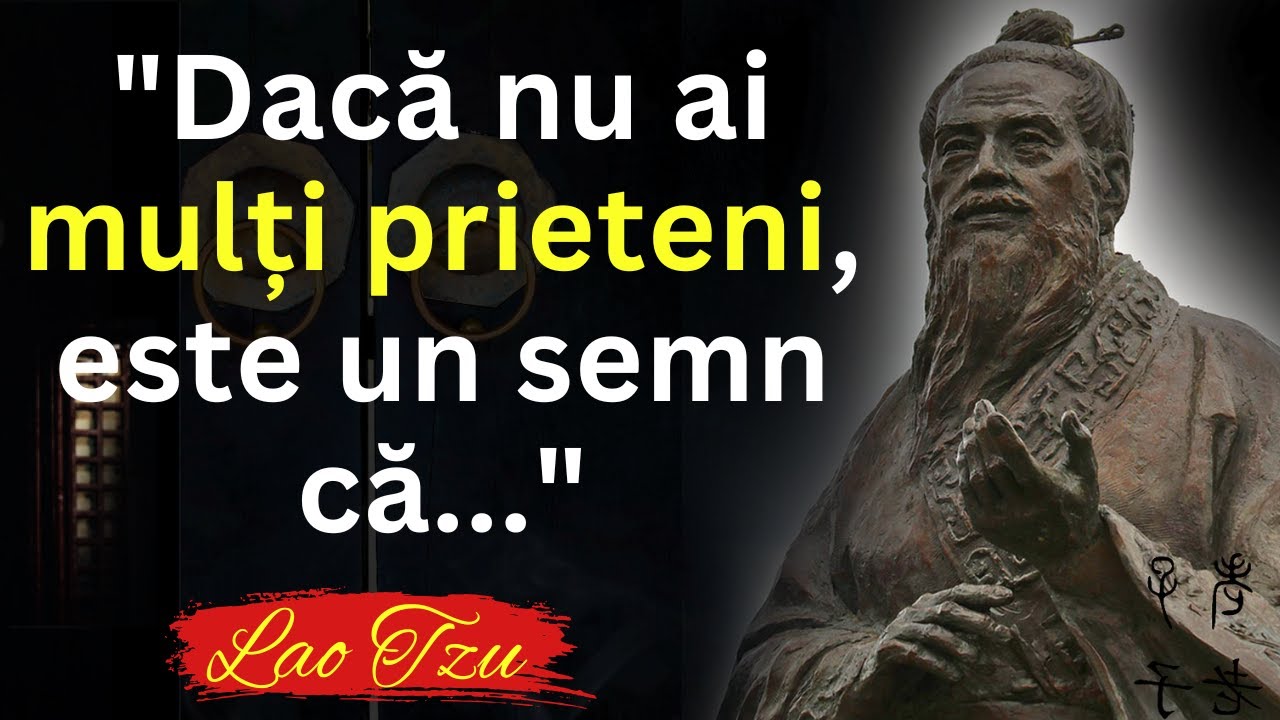 Dacă aș fi știut asta mai devreme… Lecțiile lui Lao Tzu care îți pot schimba viața