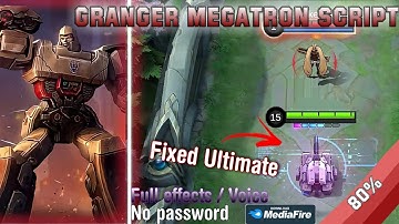 Granger Megatron Script Fixed eraser Ultimate tank Full effects/voice by YHA permission to reupload