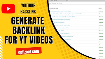 YouTube Backlink Generator | Get more Views for YouTube Video | #backlink #YouTubeBacklink