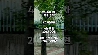 경상북도 구미 체류 일지 [42-45일차] #경상북도구미체류일지 #korea #vlog #브이로그 #fyp