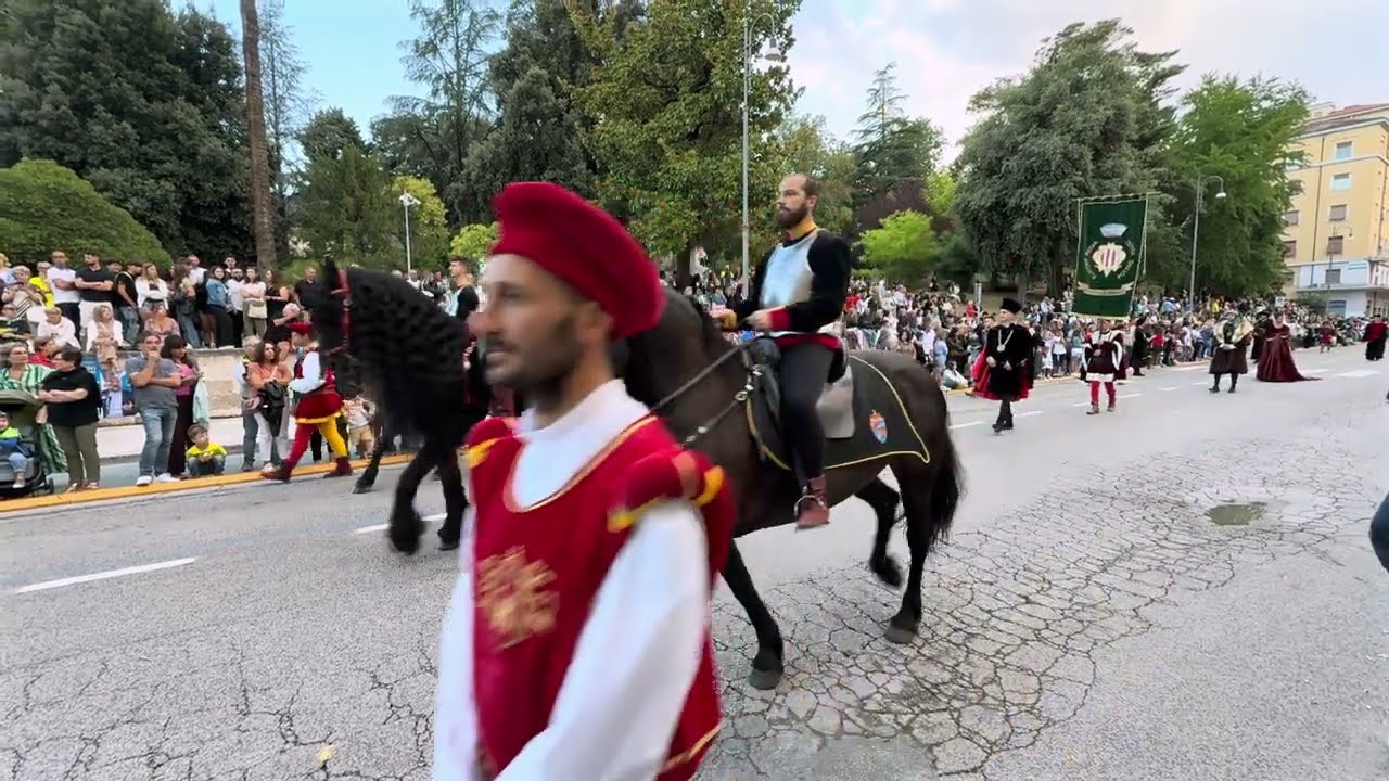 Quintana di Ascoli Piceno 2025 - Sfilata di Agosto #quintana #ascolipiceno #rievocazionestorica