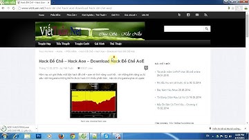 Hướng dẫn chơi game aoe - chơi game đế chế