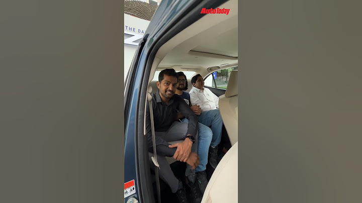 Dzire 3 passenger test! We tested if the new Maruti Suzuki Dzire seat 3 people in the rear seat.