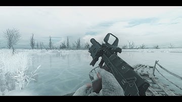 Demo footage - New Weapon Reposition & Alternate Aim - ULTRA ZONE WINTER modpack for STALKER Anomaly
