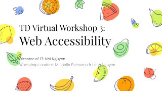 TD Web Accessibility Workshop