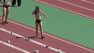 08/23/2026 Kyushu Track and Field Championships Women's Triple Jump Footage