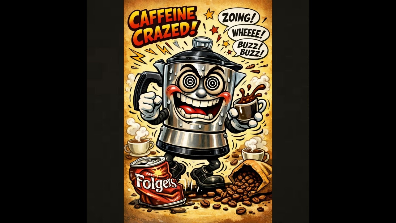 Over Caffinated  - (Foldgers theme Heavy Metal Mix)