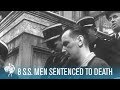 8 Nazi S.S. Officers Sentenced To Death For 1944 Massacre At Ascq (1949) | British Pathé