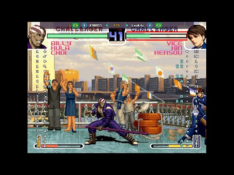 The King of Fighters 2002 - 🇧🇷 K9BOSS(B) vs 🇧🇷 Leok4z(B) | Fightcade (2026-04-11 19:18 UTC)