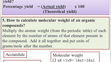 NEP-BCU-CHE-I Sem B.Sc(NEP-CBCS)- Practicals- Viva Questions With Answers for organic preparations
