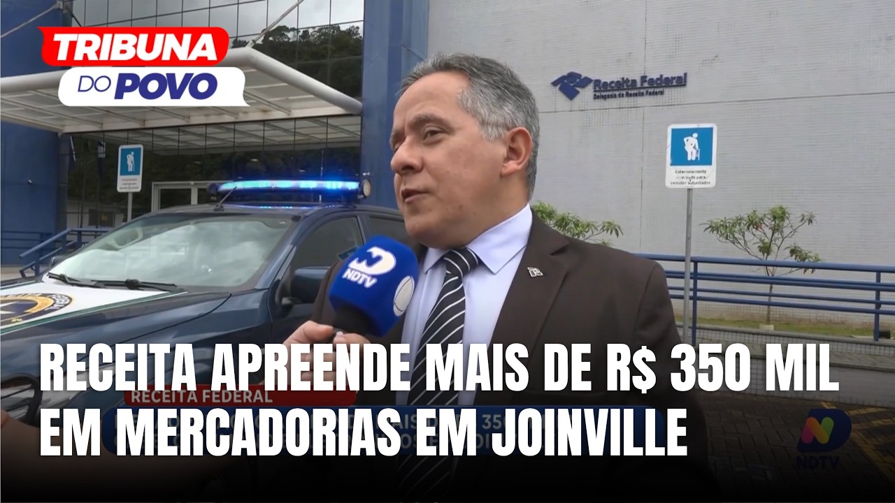 Megaoperação apreende eletrônicos e cabelo humano na BR-101 em Joinville