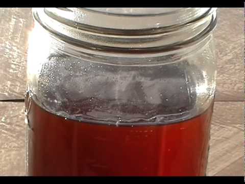 Blending Turpentine with vegetable oil to make diesel fuel - YouTube