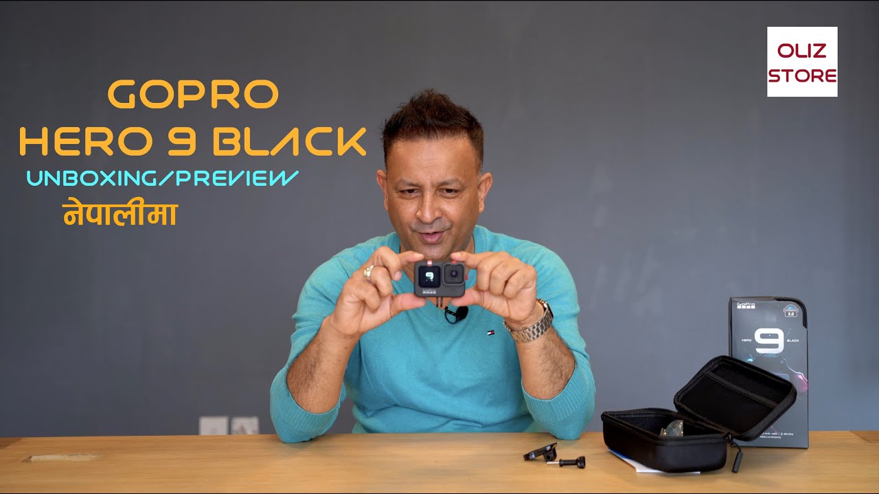 GoPro hero9 Unboxing & Preview नेपालीमा || OlizStore