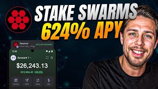 Swarms Staking – Join the Hive &amp; Earn 624% APY on Jupiter
