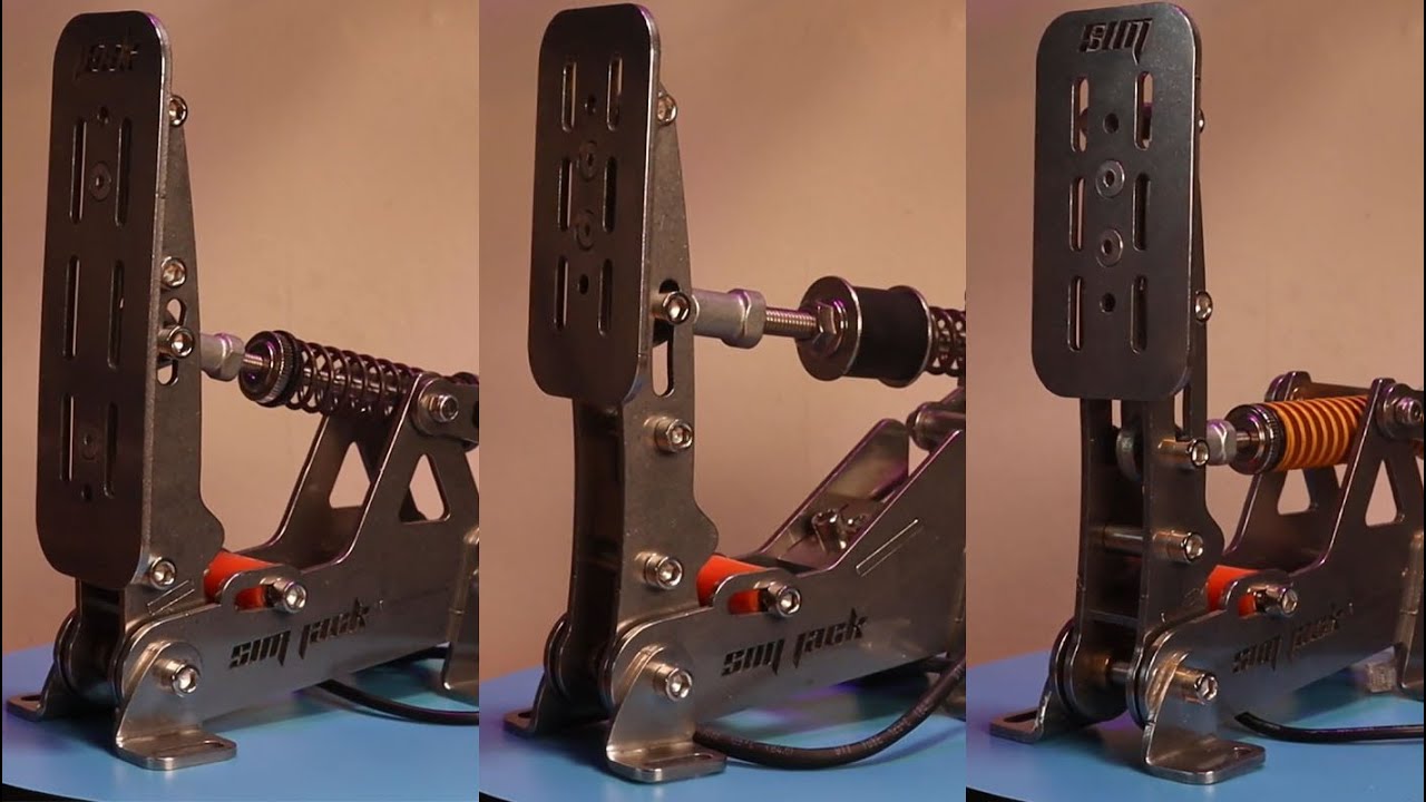 SIM JACK Mini pedals | 360° close-up view [SIM RACING HARDWARE] - YouTube
