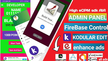 High eCPM sdk enhance all ads showing aia totaly free | kodular new aia 2022 |kodular aia editA TO Z