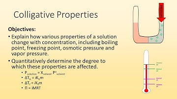 Colligative Properties