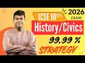 History and Civics - Strategy for ICSE 2026 Exam | MOST IMPORTANT Chapters #icse #amplifylearning