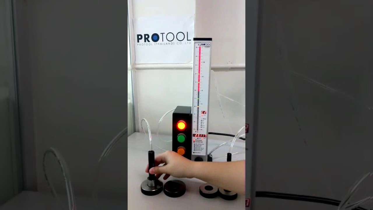 Smart Air Electronic Column with Air Gauge and Master Max,Min