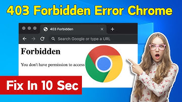 How to Fix 403 Forbidden Error in Google Chrome | How To Solve Forbidden 403 Error | 403 Forbidden