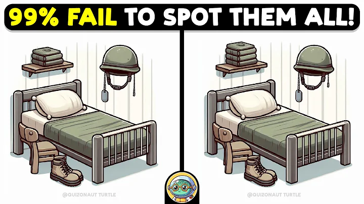 🐢🧩 Spot 3 Differences | Sharpen Your Focus 🧩🐢 | Quizonaut Turtle