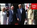BREAKING: President Trump And Melania Trump Welcome King Charles, Queen Camilla To The White House