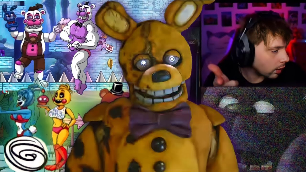 SHADOW FREDDY no FILME?! SPOILERS do Filme de FNAF! Novo jogo OFICIAL de  FNAF! Zerando ao VIVO! 