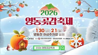맛과 멋이 만나는 축제, 2026 영동 곶감축제! | MBC충북 | 260127