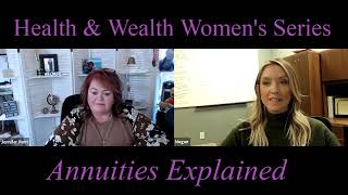 How Do Annuities Work: Detailed Explanation on Basics | Health & Wealth Women's Series