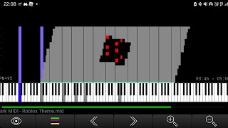Dark MIDI - ROBLOX THEME