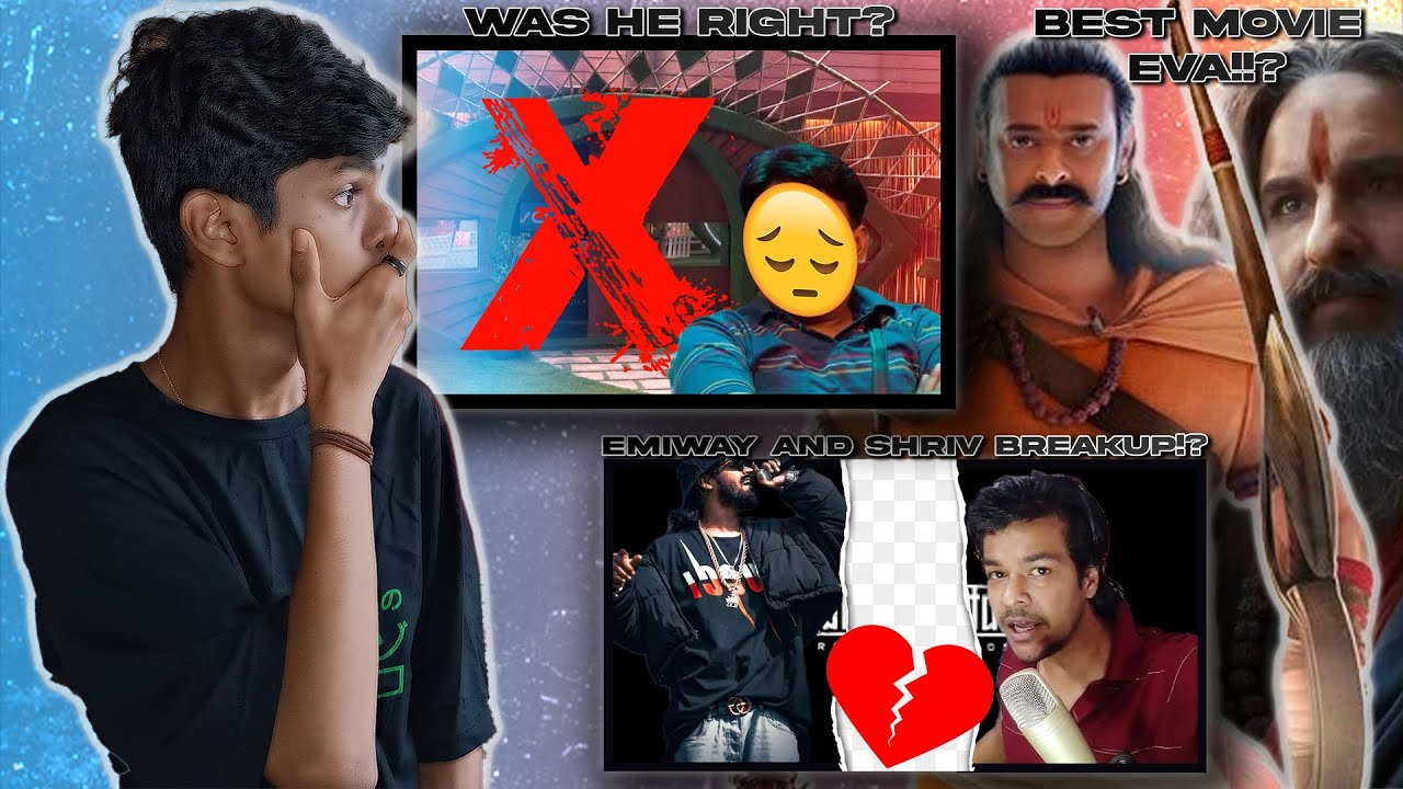 PUNEET SUPERSTAR WAS WRONG | ADIPURUSH IS BRAMHASTRA ON DRUGS | SHRIV BEEFING WITH EMIWAY'S DAD
