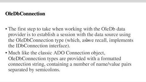 S42|C# | OleDbConnection ADO.NET