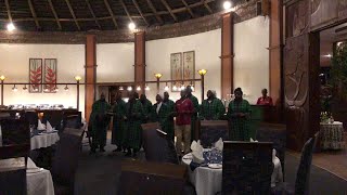 Ngorongoro crater staff singing