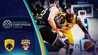 AEK v Telenet Giants Antwerp - Full Game - Basketball Champions League 2018