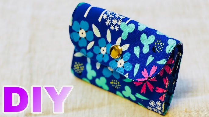 ファスナーなしでもかわいい カンタン小物入れの作り方 普通のスナップボタンでもok Pouch Without Zipper Tutorial 北欧テキスタイル Kippis使用 Youtube