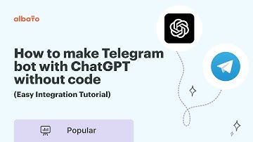 Create a Telegram bot with ChatGPT in 3 minutes using a ready-made solution | ChatGPT integrations