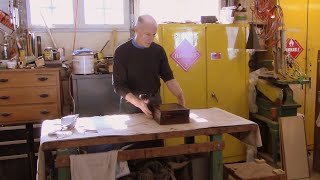 Restoring a Lap Desk  Thomas Johnson Antique Furniture Restoration