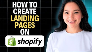 How to Create Landing Pages on Shopify 2025 (Complete Walkthrough)