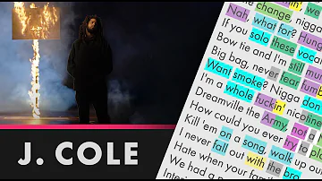 J. Cole - a m a r i - Lyrics, Rhymes Highlighted (235)
