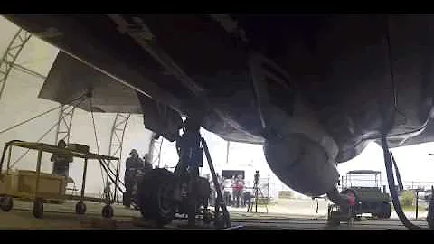 F-35B&C GAU-22 External Gun Pod Ground Test Fire 06 Jul '16