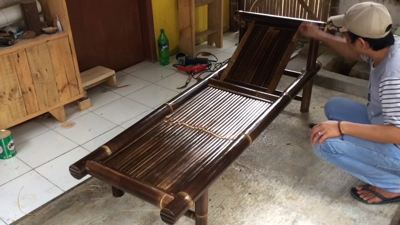  Langkah  Langkah  Pembuatan Kursi  Dari  Bambu  KURSIKO