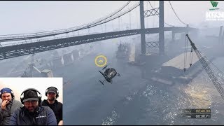 TWITCH Highlight: Chris Hawkey's FULL Helicopter Mission in GTA V [WomboSports]
