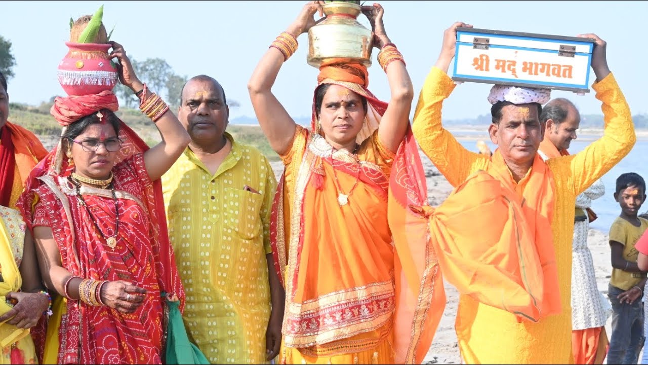 कलश यात्रा नवापारा (अमोदा)